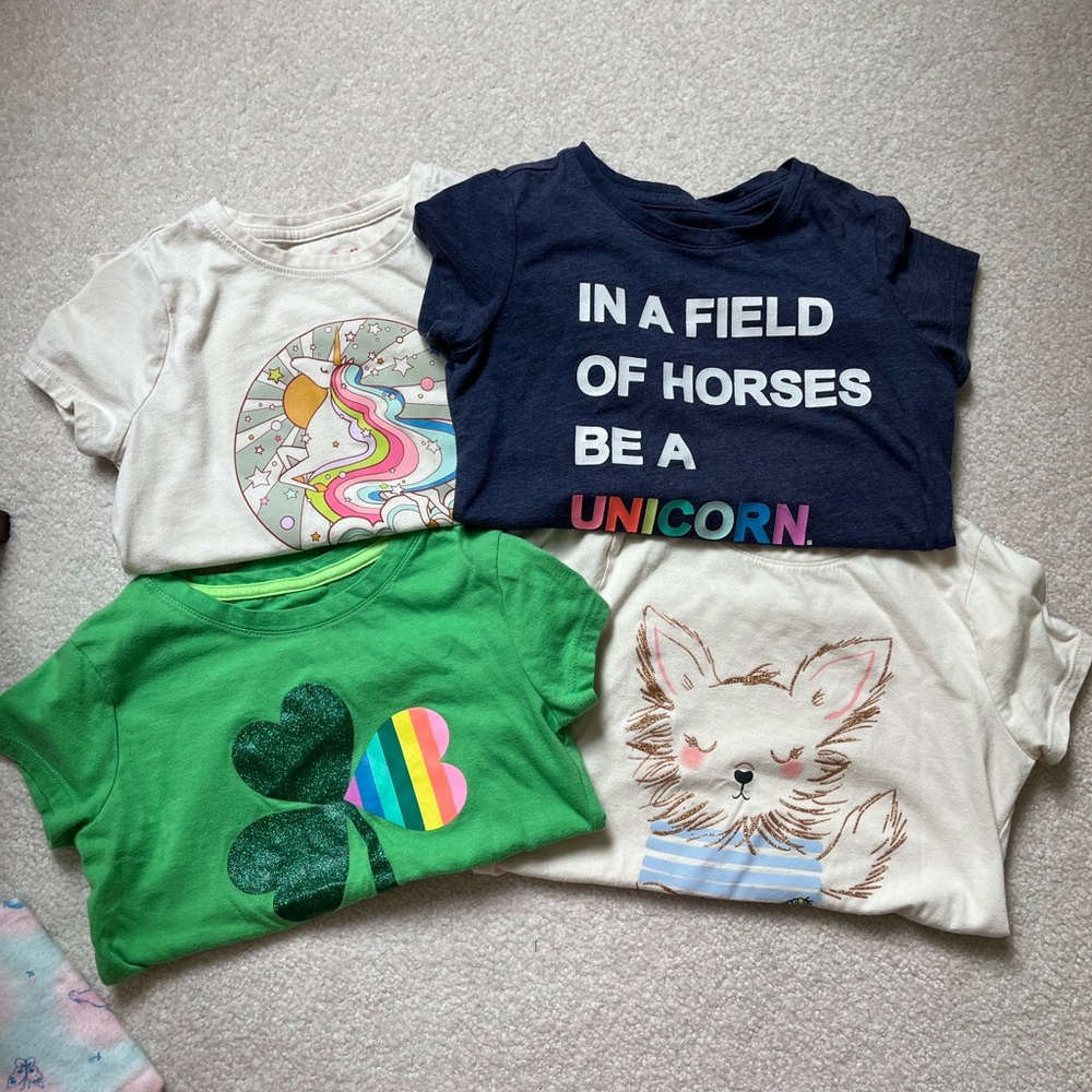 Cat & Jack size small shirts